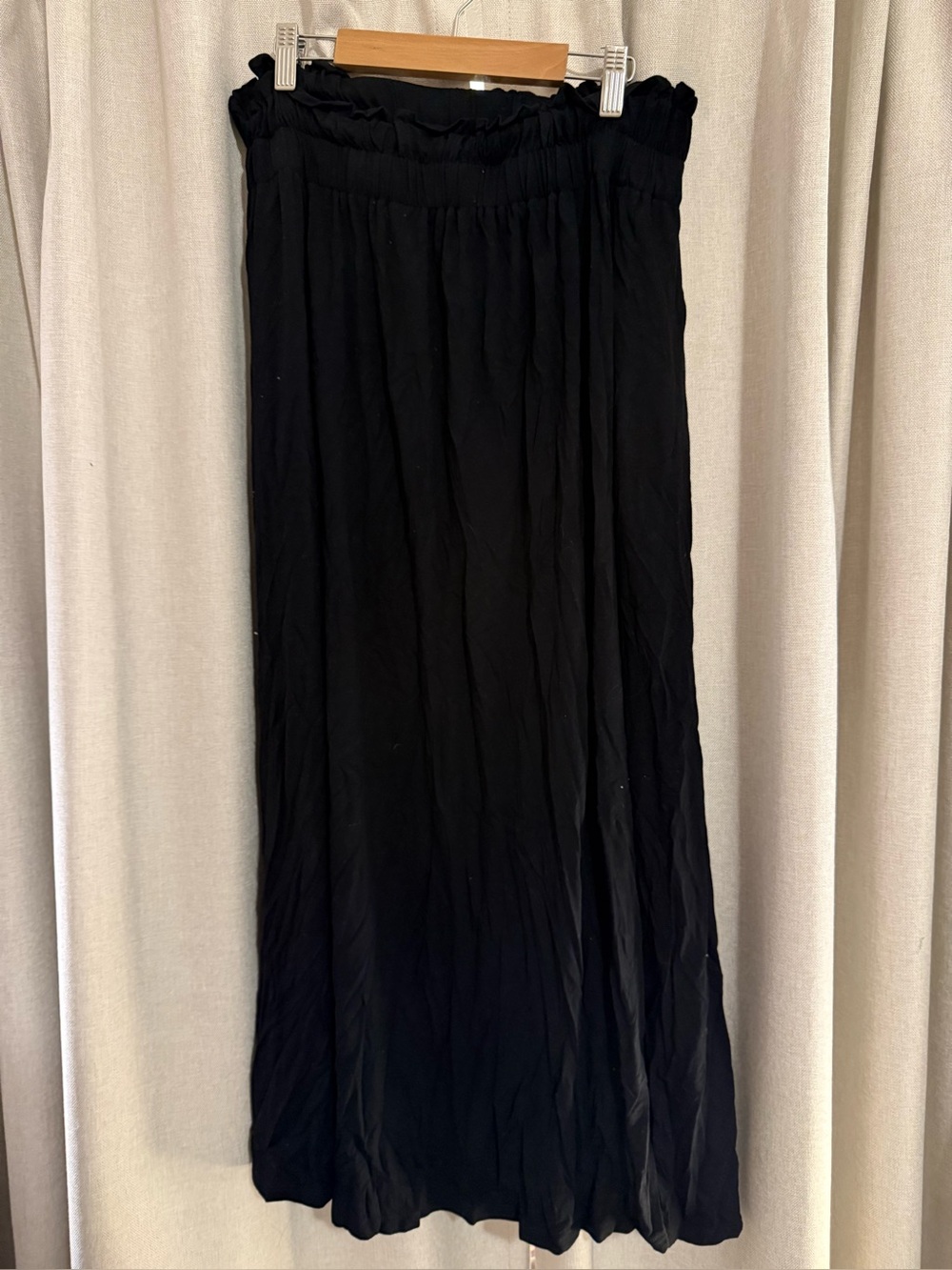 Black Maxi Skirt - Classic Everyday Style